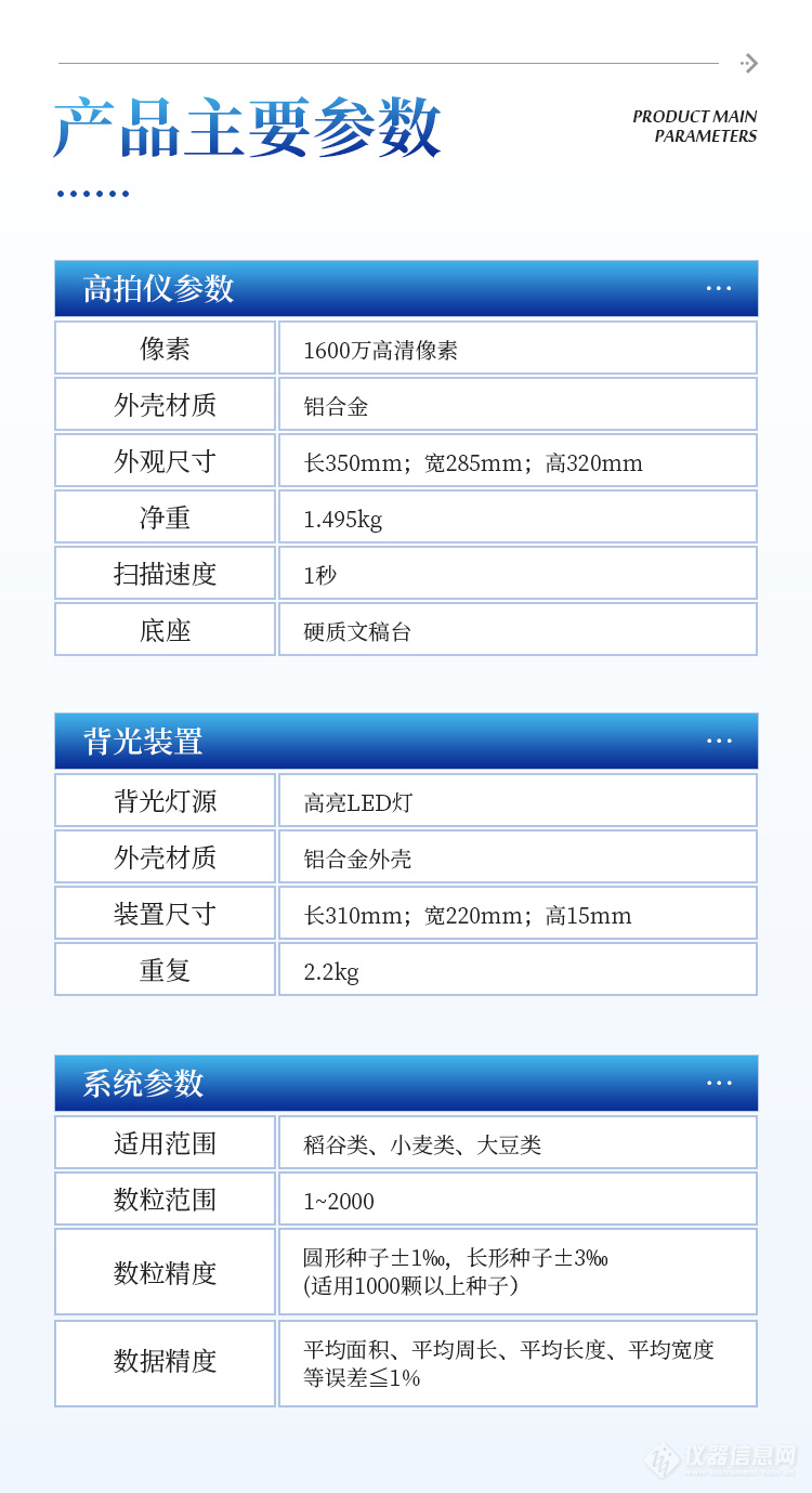 【来因科技】考种分析仪优化操作减少误差