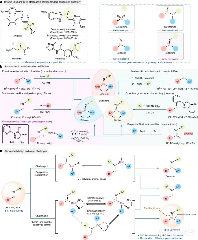 新型铜催化剂实现高效手性硫分子合成！