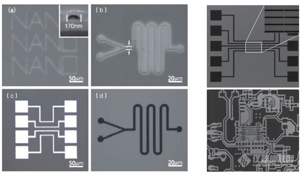 有机材料微纳米隧道、高精度微电路电极.png