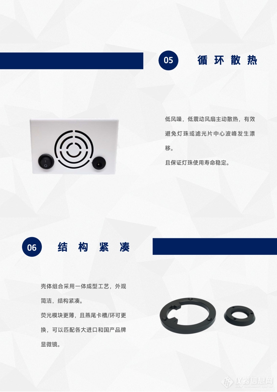ECLIPSE E200显微镜荧光光源LED光源电动四色荧光模块E2-UVBGY-E (6).jpg