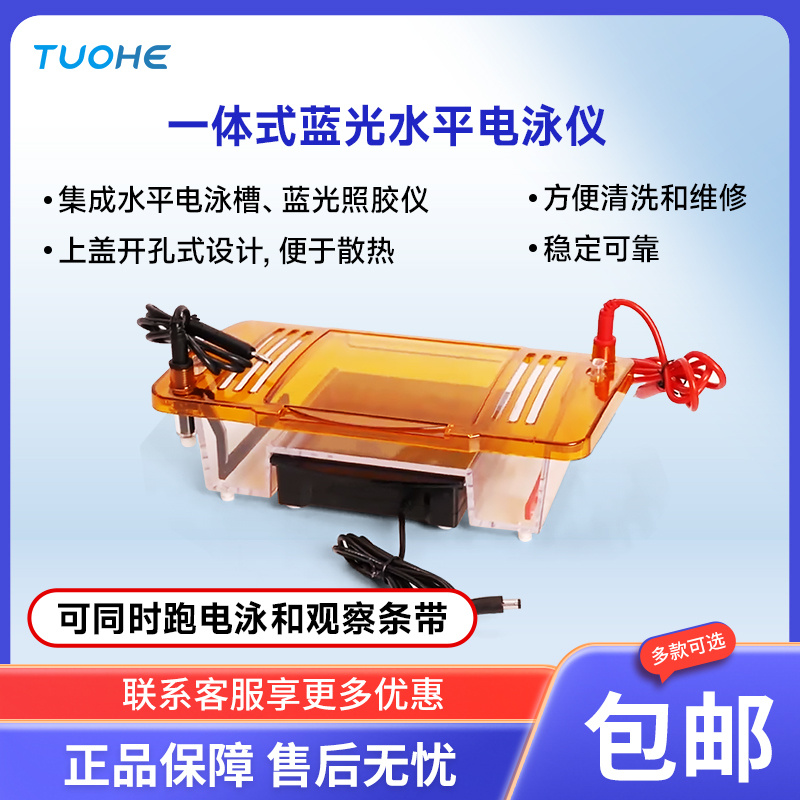 一体式蓝光水平电泳仪