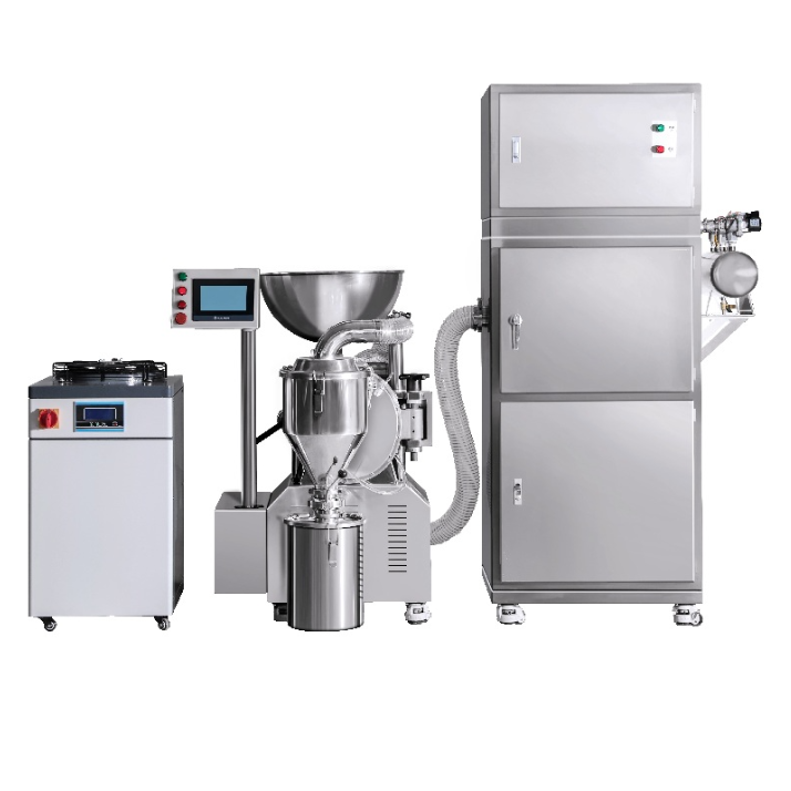 空气分级式超微粉碎机CW-300S（水冷微电脑控制脉冲除尘型）