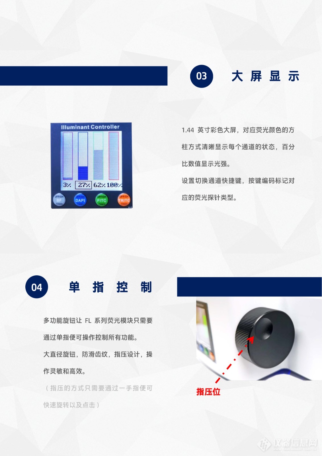 正置显微镜通用型LED光源荧光附件电动四色荧光模块FL-UVBGY-E-5.jpg