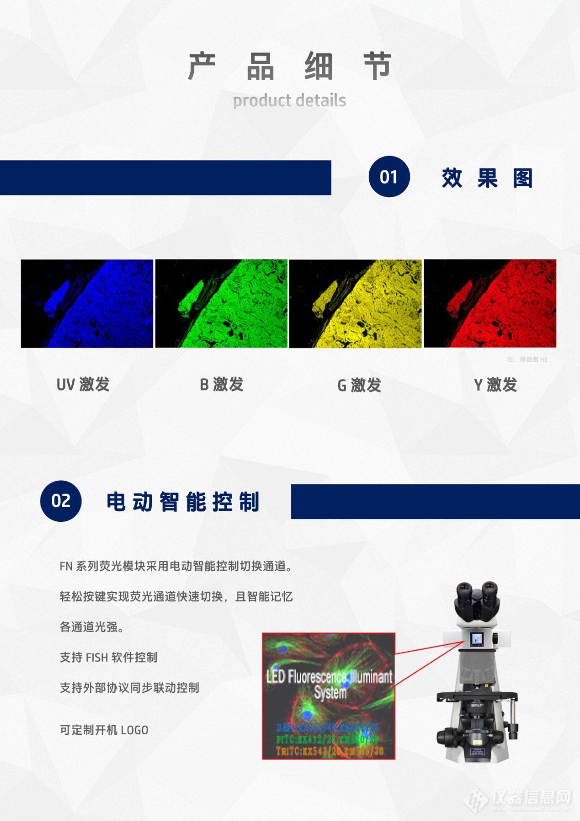 尼康ECLIPSE FN正置显微镜电动LED光源荧光附件FN-UVBGY-E-4.jpg