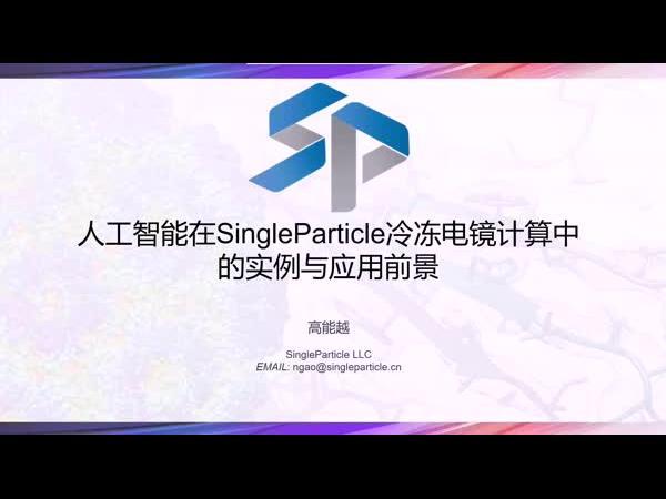 人工智能在SingleParticle冷冻电镜计算中的实例与应用前景