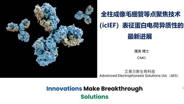 全柱成像毛细管等点聚焦技术 （icIEF）表征蛋白电荷异质性的最近进展：质谱联用、馏分制备和高分辨分离