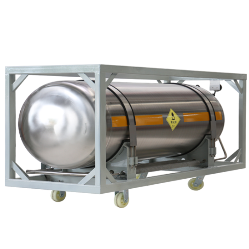高压车载杜瓦瓶液氮液氢2.5Mpa气瓶 DPW650-400-2.5