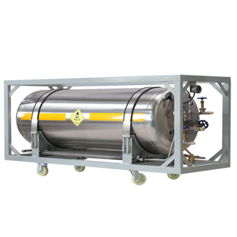卧式液氮液氩杜瓦瓶450l高压罐DPW650-450-2.5