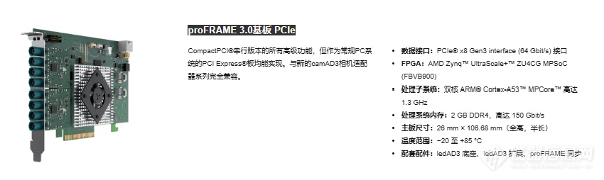 虹科友思特 Solectrix proFRAME 3.0基板 PCIePCI Express_报价 - 广州虹科电子科技有限公司