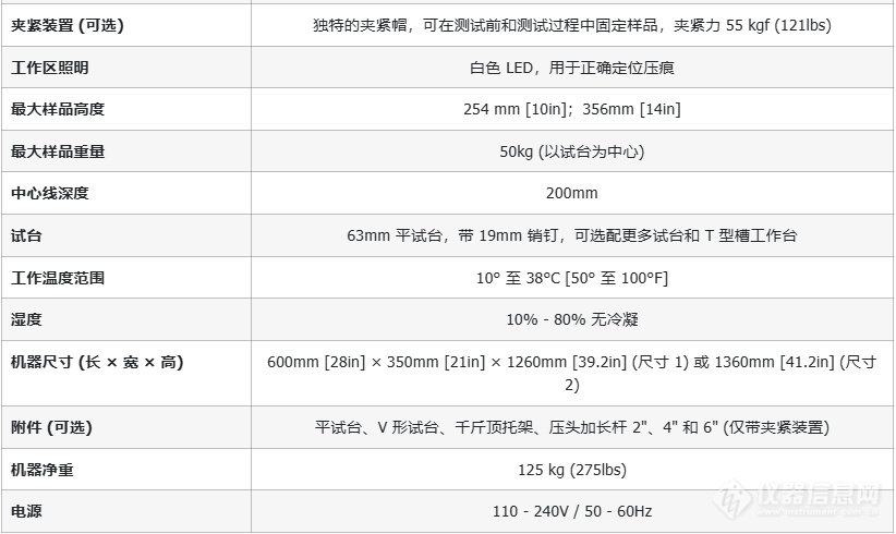 标乐 Rockwell RH2150 洛氏硬度计参数2.png