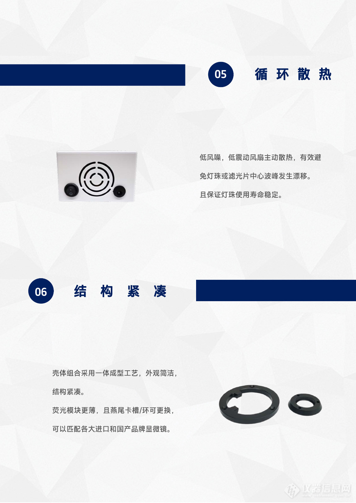 莱特舜宇SOPTOP RX50显微镜用LED光源荧光附件电动荧光模块RX-UVBGY-E_报价 - 广州市莱特光电技术有限公司
