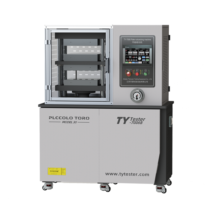 天源TYTESTER 双层平板硫化机  热压片机 热压成型机
