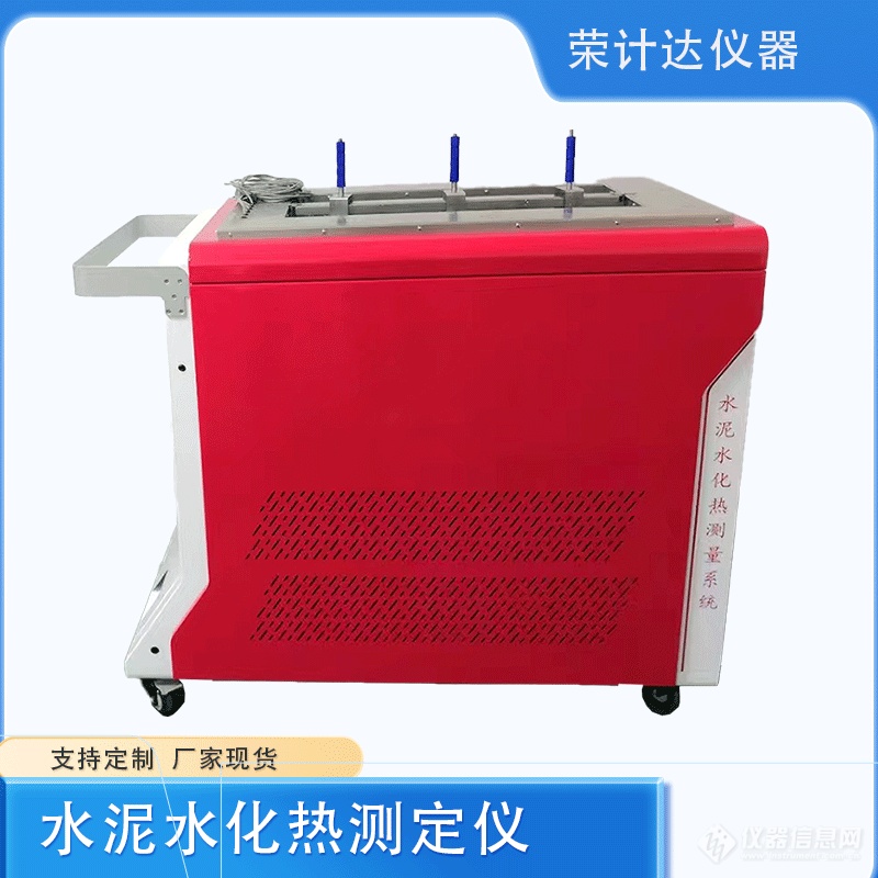 等温量热法水泥水化热测定仪测试软件界面示意图
