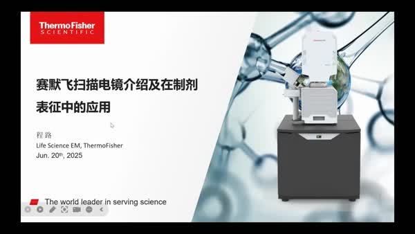 赛默飞扫描电镜介绍及在制剂表征中的作用