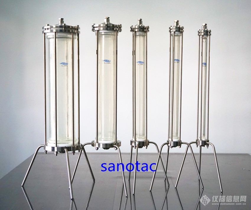 中压层析柱-玻璃层析柱-分离纯化-参数:100*460mm,耐压10bar_厂家_报价_仪器信息网