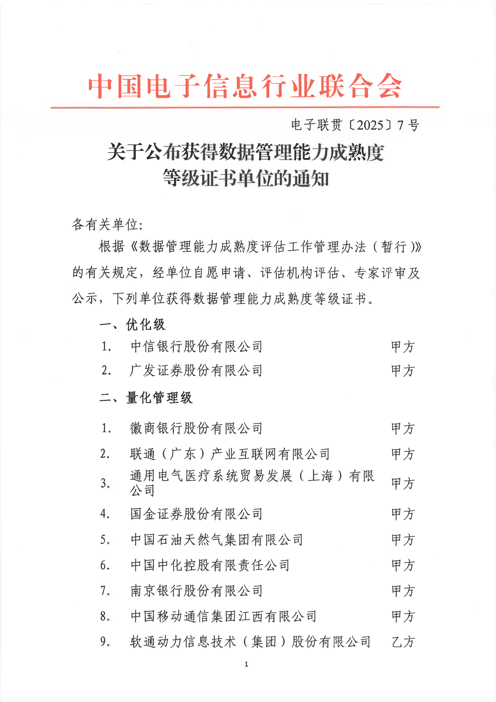 广电计量评估的一批单位顺利通过 DCMM(数据管理能力成熟度)专家评审会,在数据管理能力建设领域取得显著成果。.png 广电计量评估的一批单位顺利通过 DCMM(数据管理能力成熟度)专家评审会,在数据管理能力建设领域取得显著成果。.png