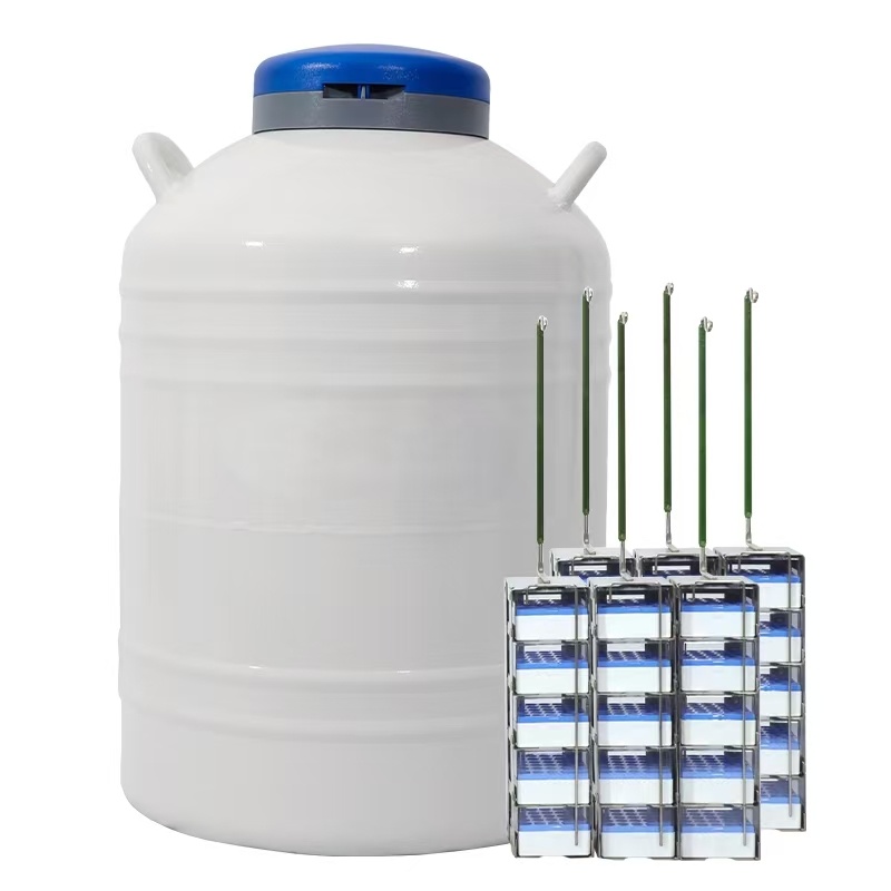大口径生物样品存储罐，液氮罐，（含冻存架）