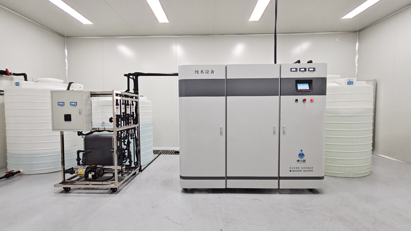 卓水越电子级超纯水系统安装案例分享之四川某新材料公司篇