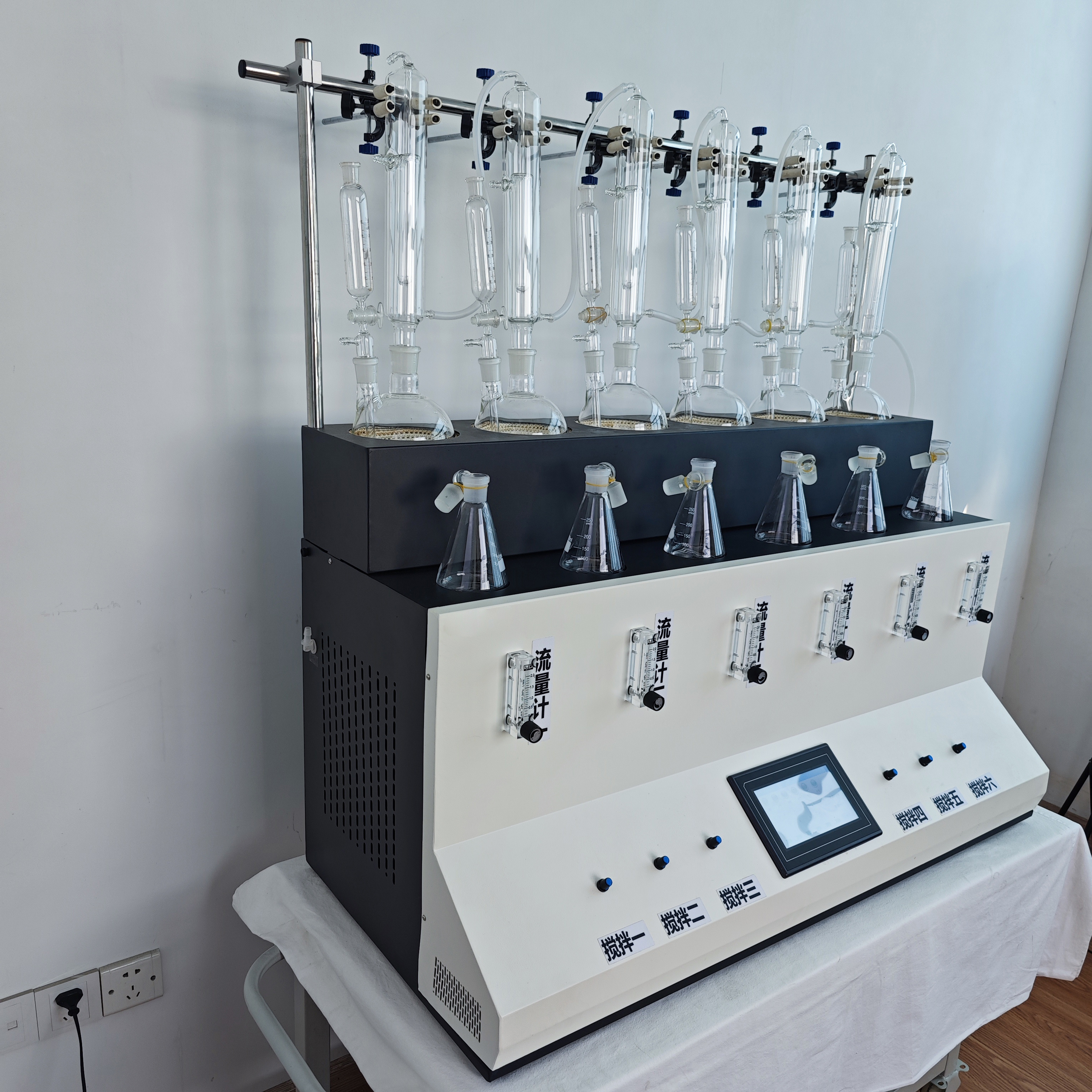 川宏仪器二氧化硫蒸馏仪CHSO2-6S