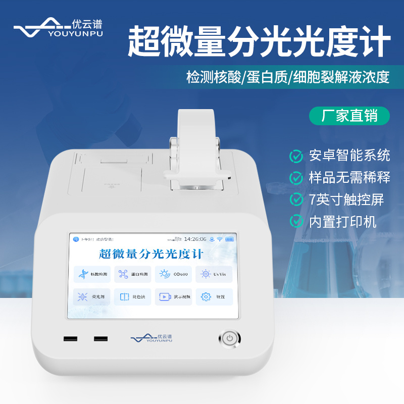 超微量分光光度计YP-CWF1