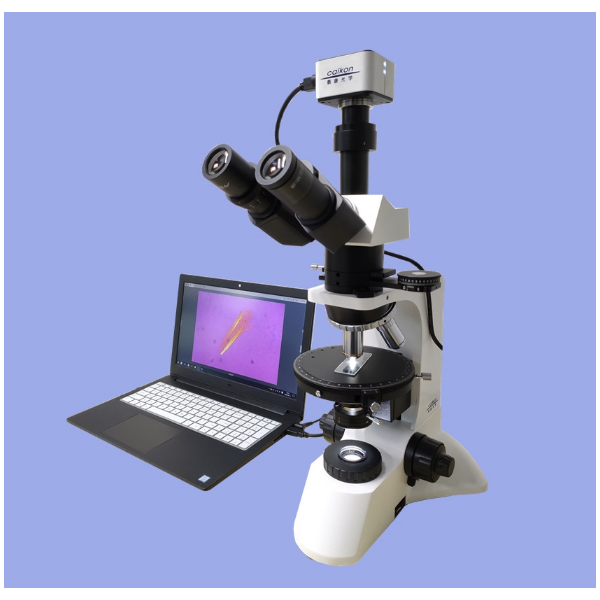蔡康XP-550C石棉鉴定鉴别色散染色偏光显微镜纤维分析显微镜