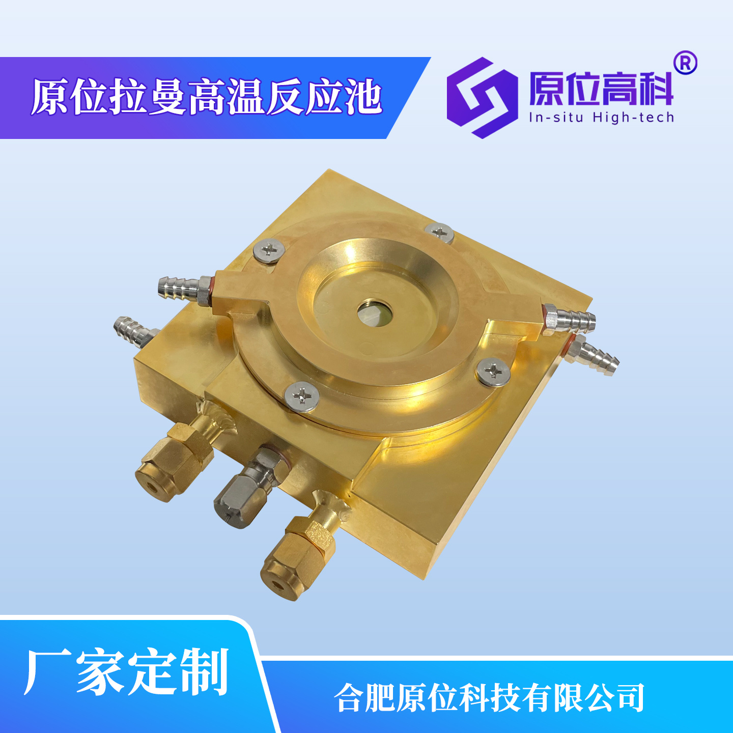 CIS-Raman-DSS-T1000  原位拉曼高温反应池