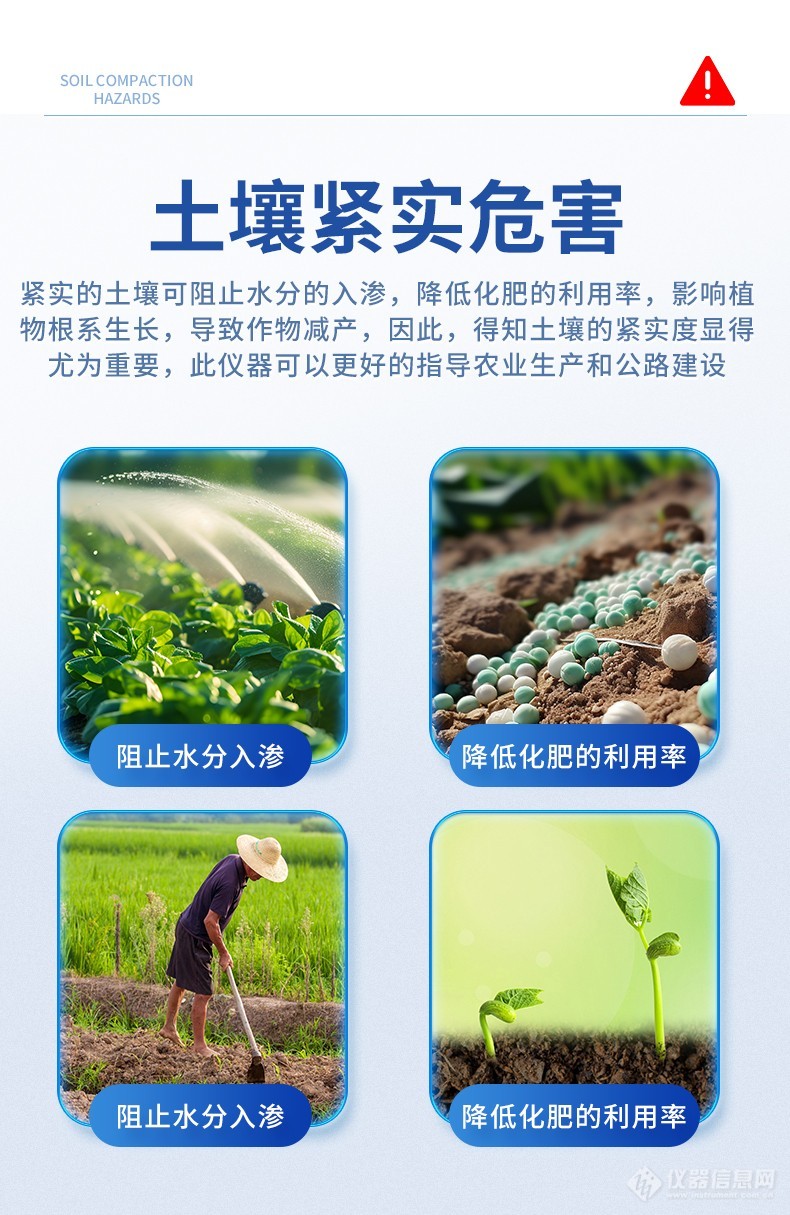 土壤紧实度仪 数显土壤坚实度测量仪 土壤硬度计_参数_价格-仪器信息网