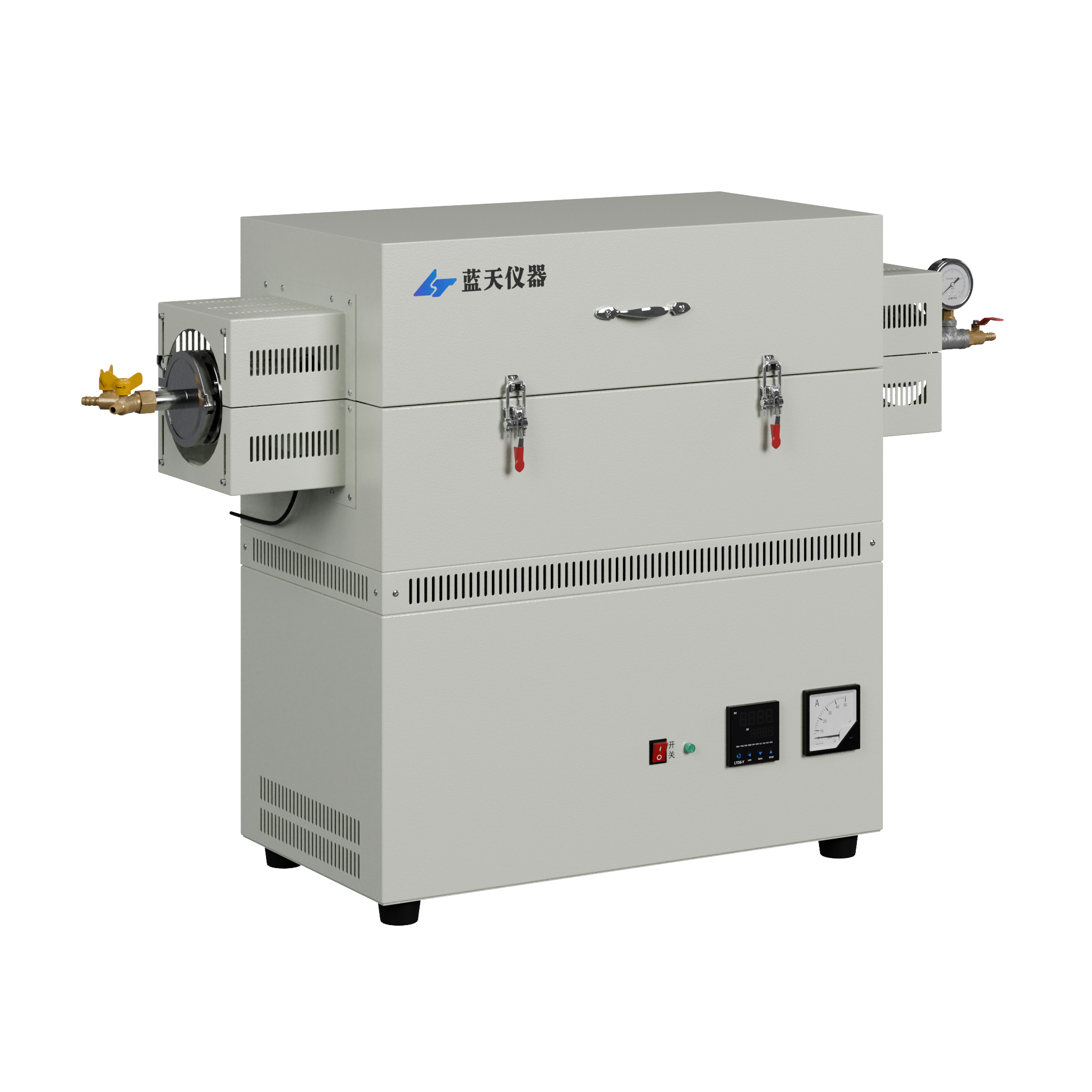 SG-GL1200K-60  卧式开启式真空管式炉管径60温度1200℃