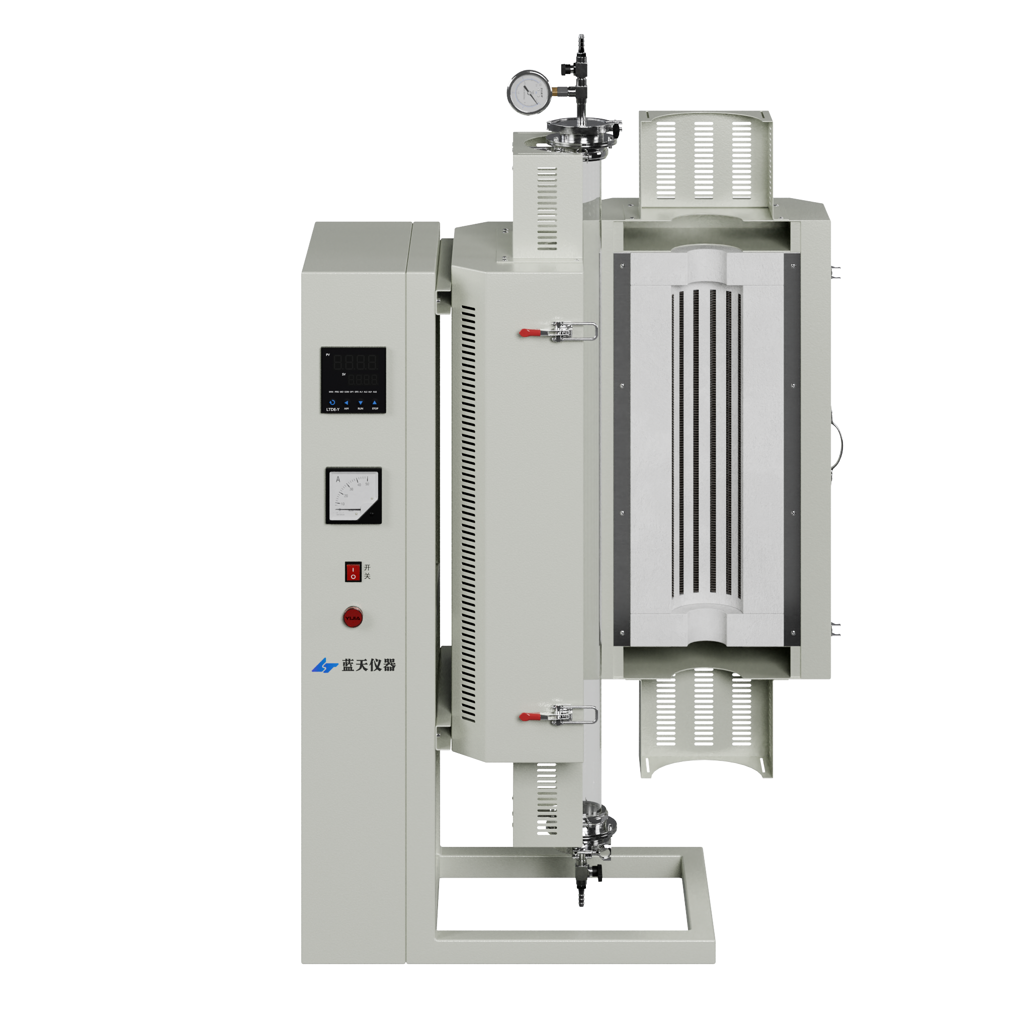 SG-GL1200K-50立式开启式真空管式炉