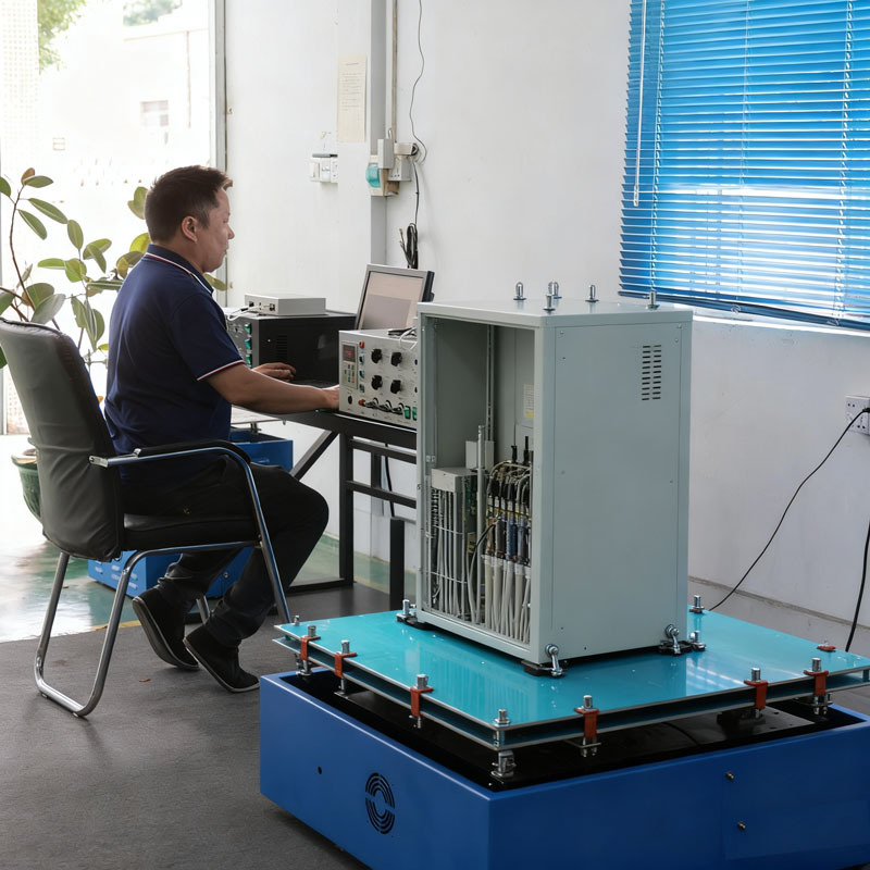 海银试验 电器柜整机耐震试验台