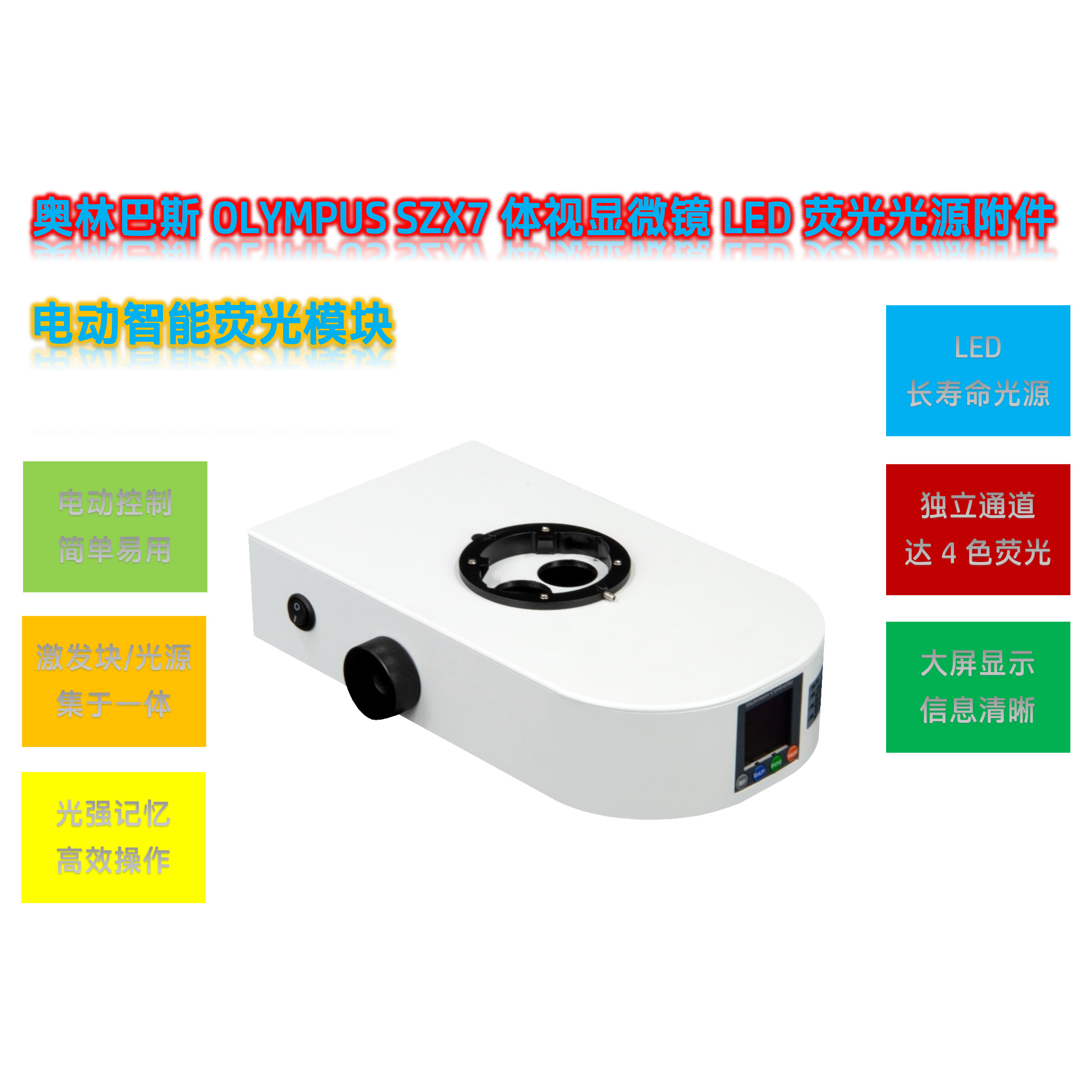 SZX7体视显微镜荧光光源附件SZX7-UVBGR-E