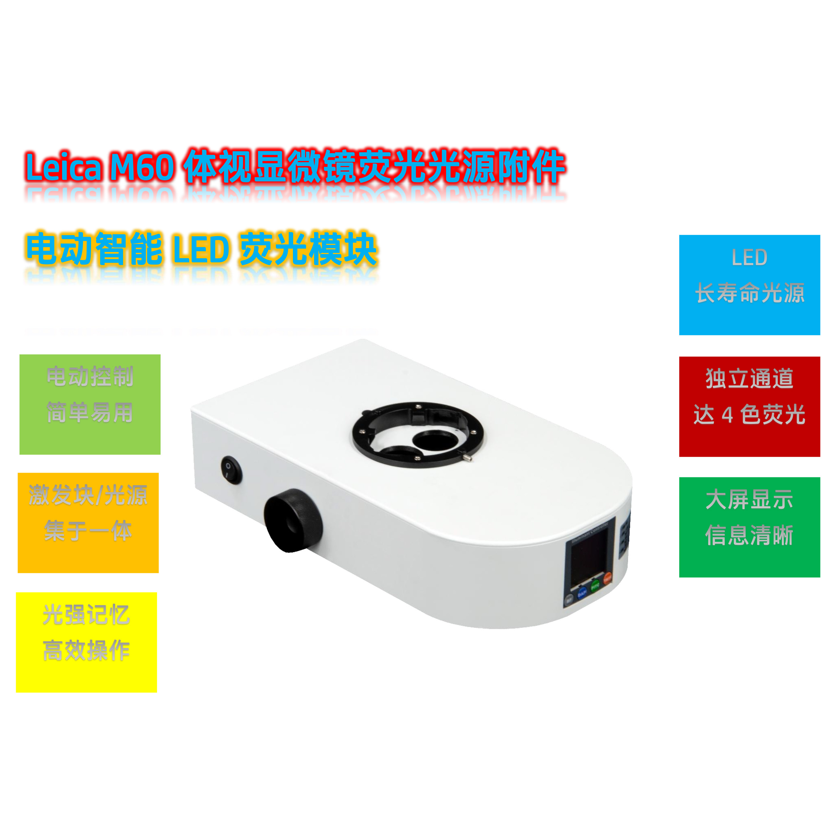徕卡M60体视显微镜荧光光源模块M60-UVBGR-E