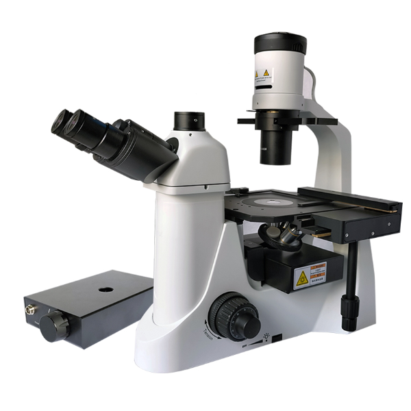 明慧三色倒置LED荧光显微镜MHIF2000