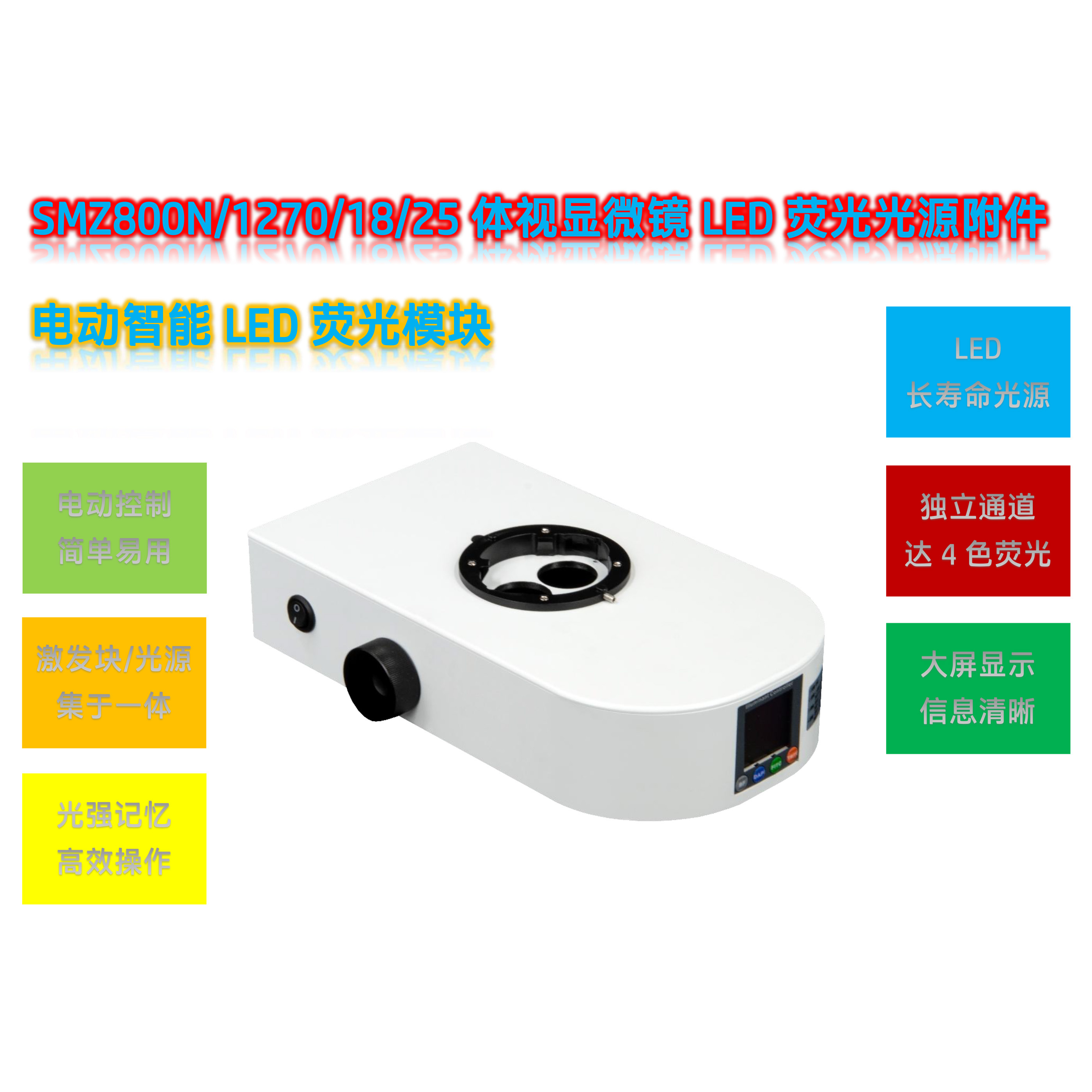 尼康体视显微镜用荧光光源附件SMZ-UVBG-E