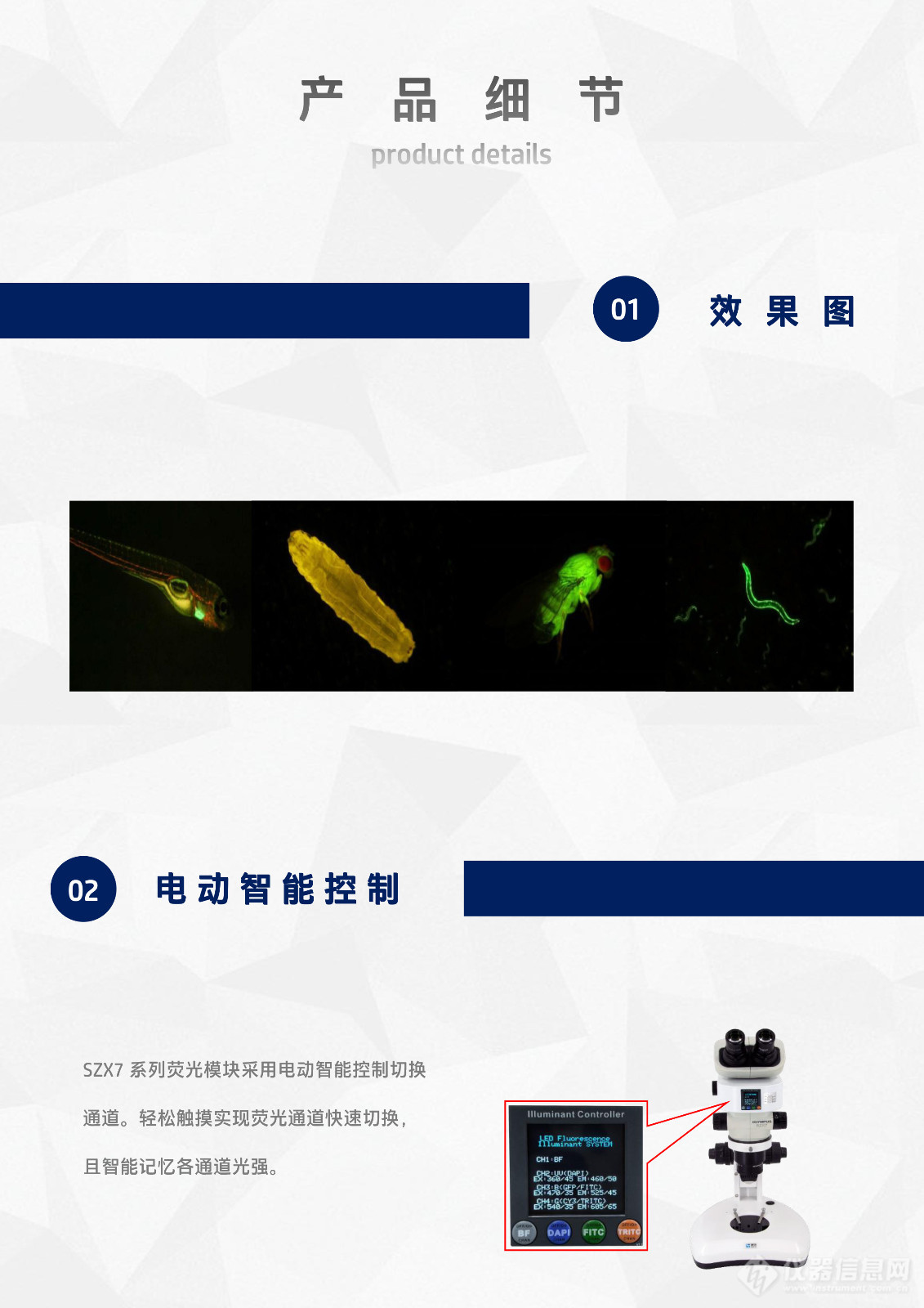 奥林巴斯OLYMPUS SZX7体视显微镜LED体视荧光模块光源附件SZX7-UVBGR-E_flyer_v25.1202-4.jpg