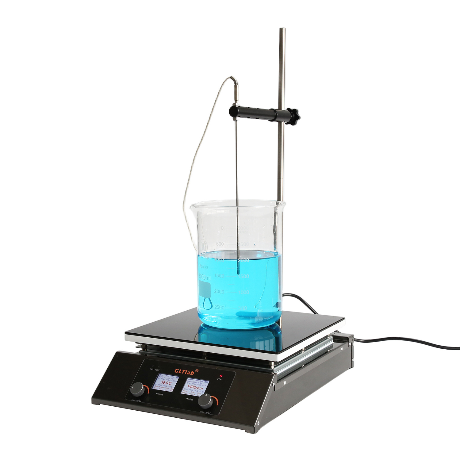LCD恒温磁力搅拌器