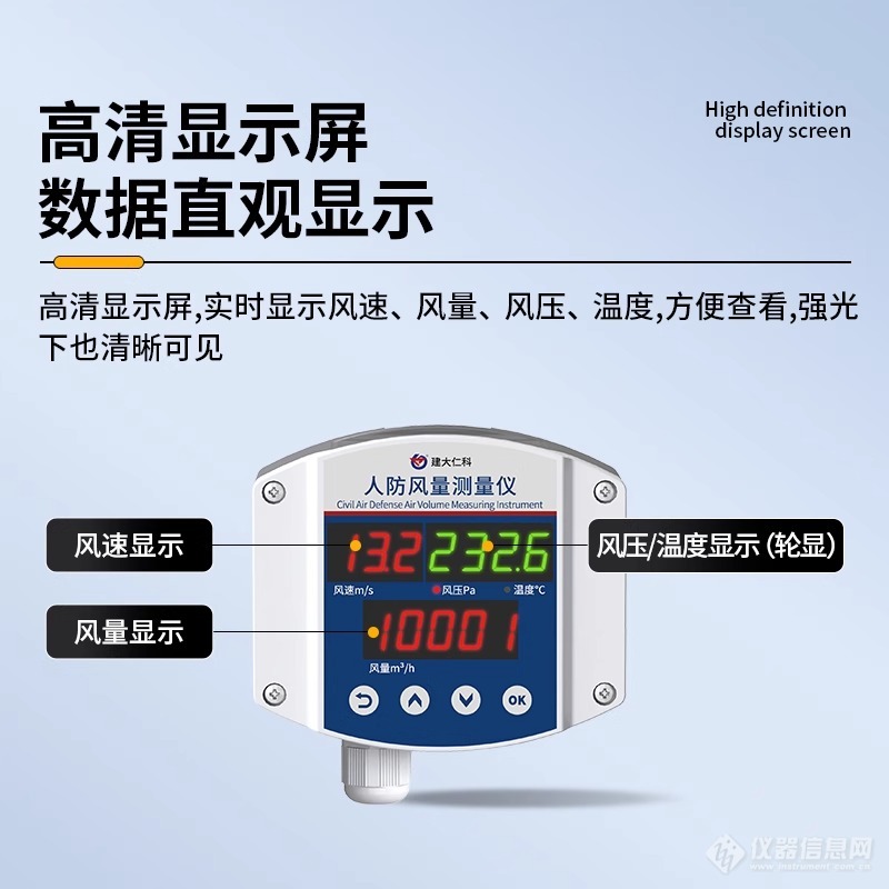 人防风量测量仪 RS-RFS-*_参数_价格-仪器信息网