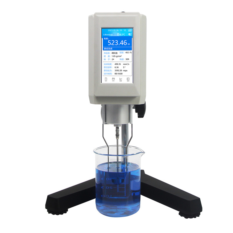 数显粘度计NDJ-5S/8S/9S 油漆涂料胶水黏度测量仪高精度旋转粘度计 