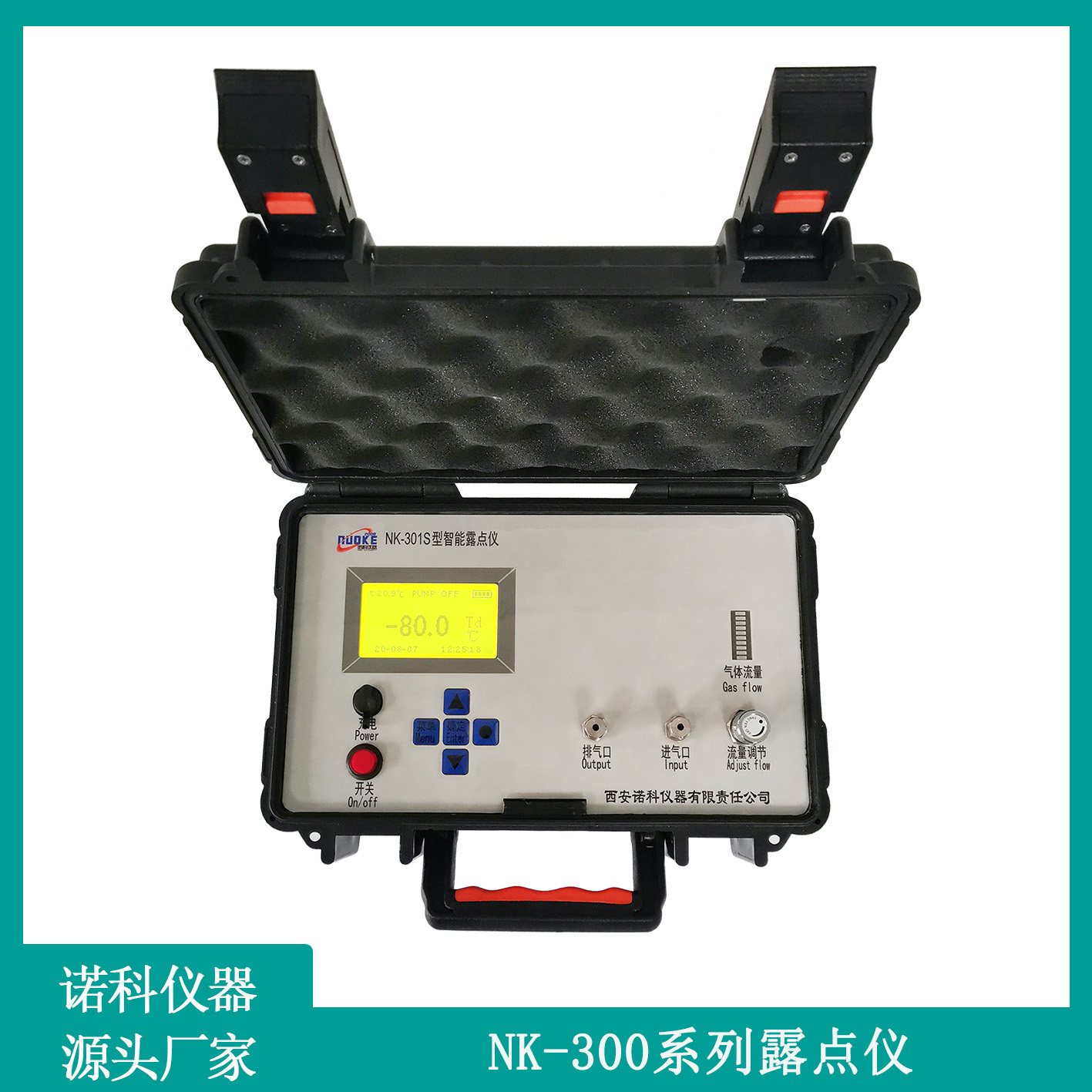 西安诺科仪器天然气在线水露点分析仪NK-300系列