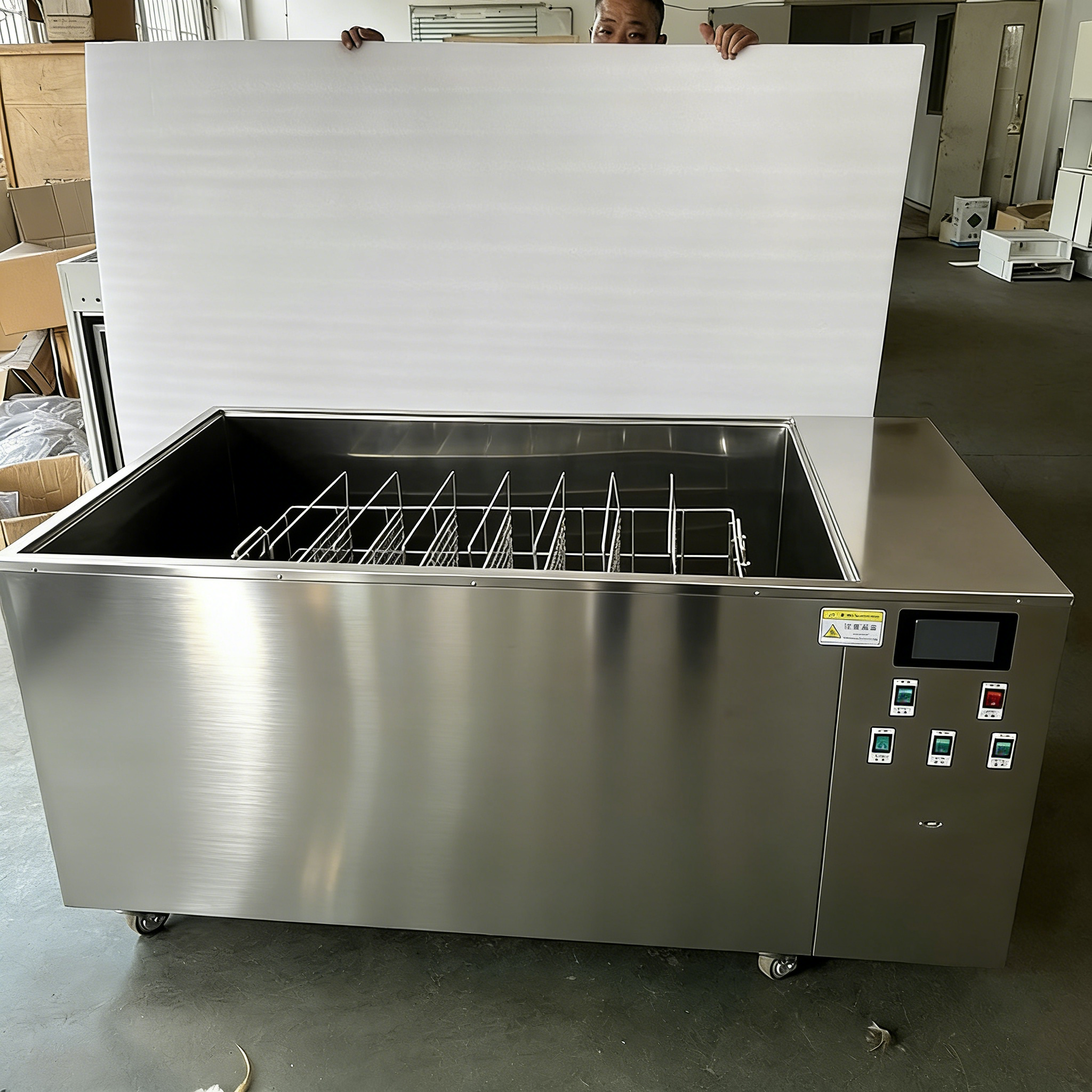 DZ-556L 大容量恒温水箱（按客户要求定制款-原液复融+导流槽+触摸屏）