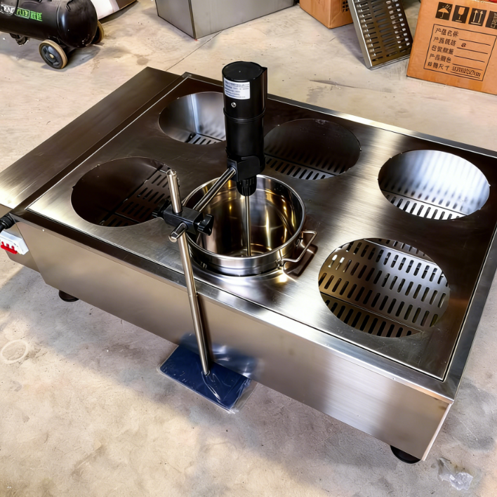 HH-M6-G 磁力搅拌水浴锅（按客户定制款：机械电机搅拌）