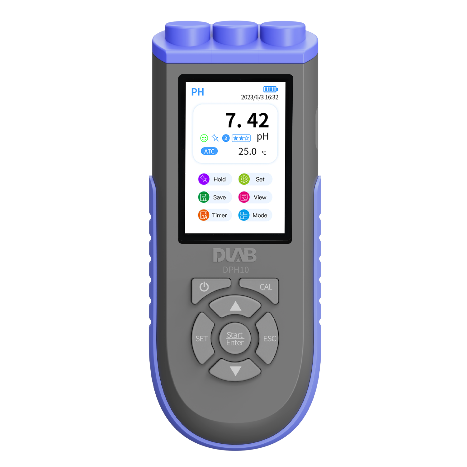 大龙DLAB便携式pH计(彩屏)DPH10