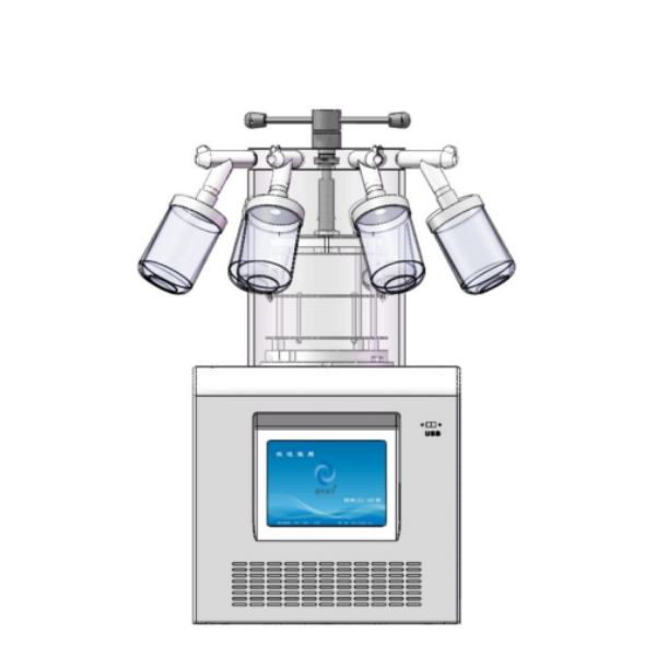 真空冷冻干燥机LGJ-12A压盖多歧管型（广口瓶）