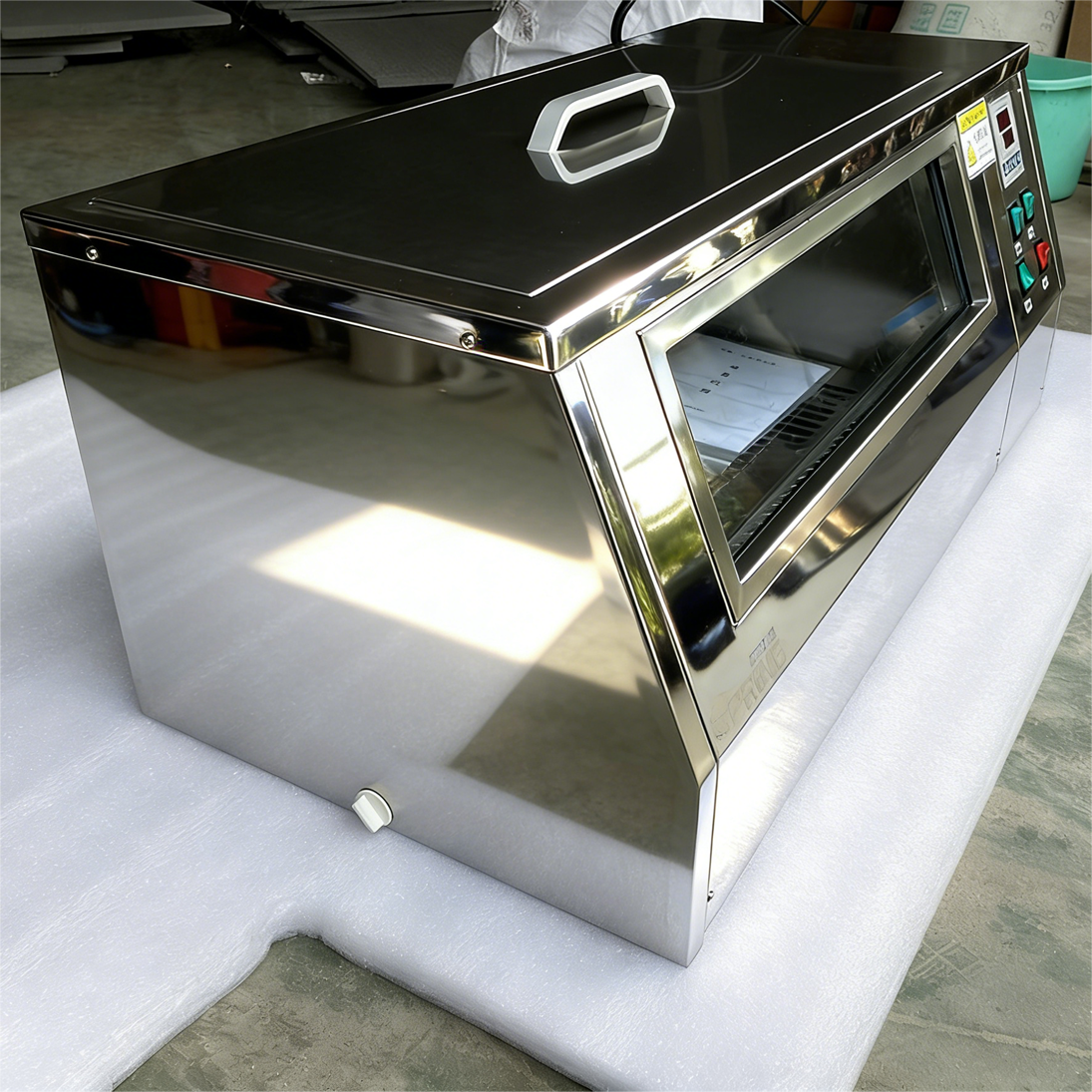 DZ-57L 滚动式恒温振荡培养箱（按客户要求定制款-斜面+玻璃观察窗）