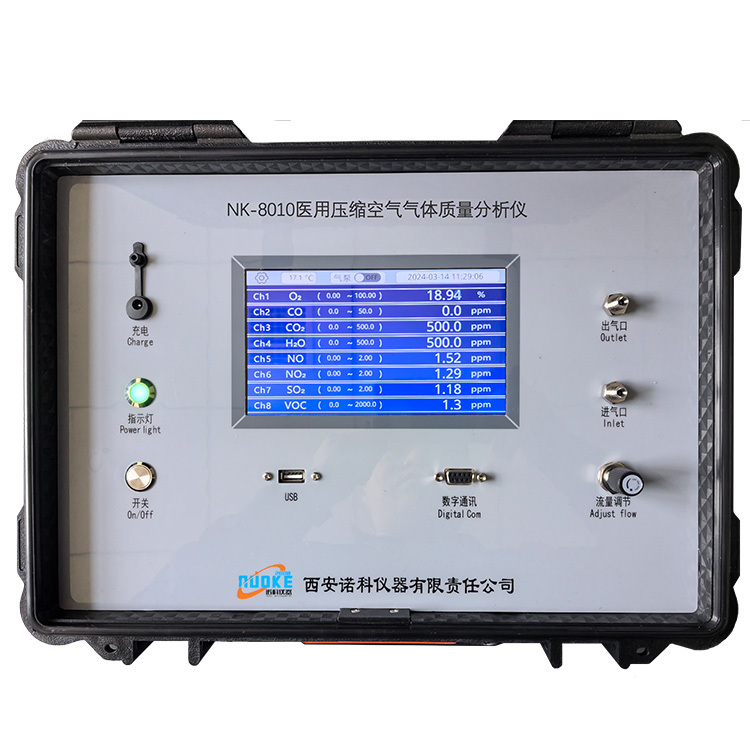 西安诺科仪器压缩空气质量分析仪NK-8010系列
