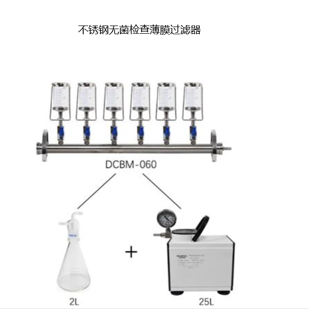 六联套装 不锈钢无菌检查薄膜过滤器 多联过滤器