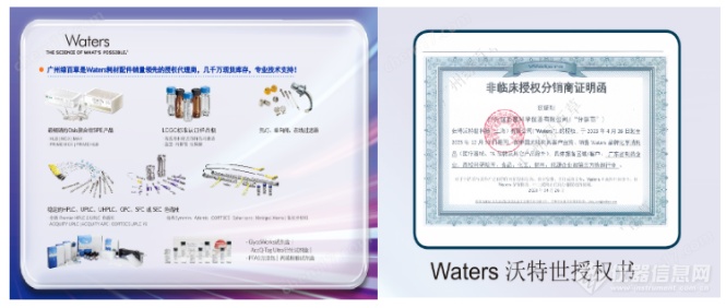 Waters代理授权