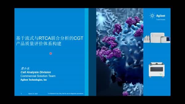 基于流式与RTCA联合分析的CGT产品质量评价体系构建