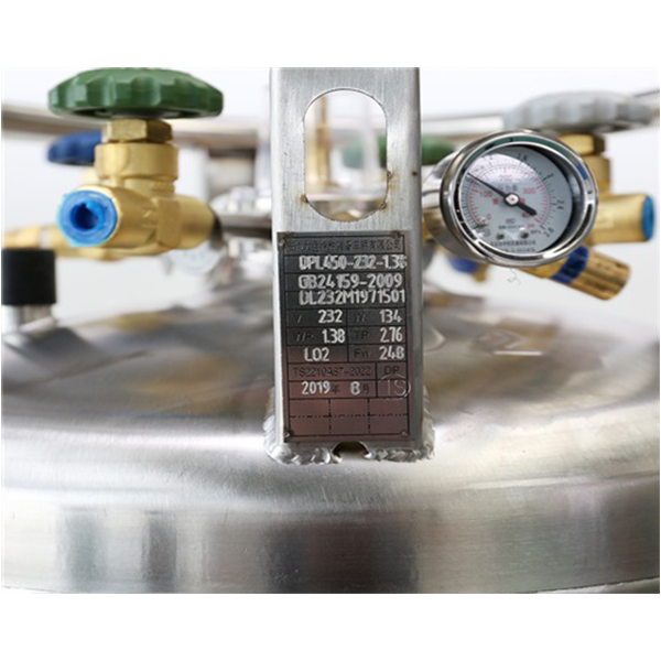 高压液氮杜瓦瓶80L补给罐 DPL450-80-2.3