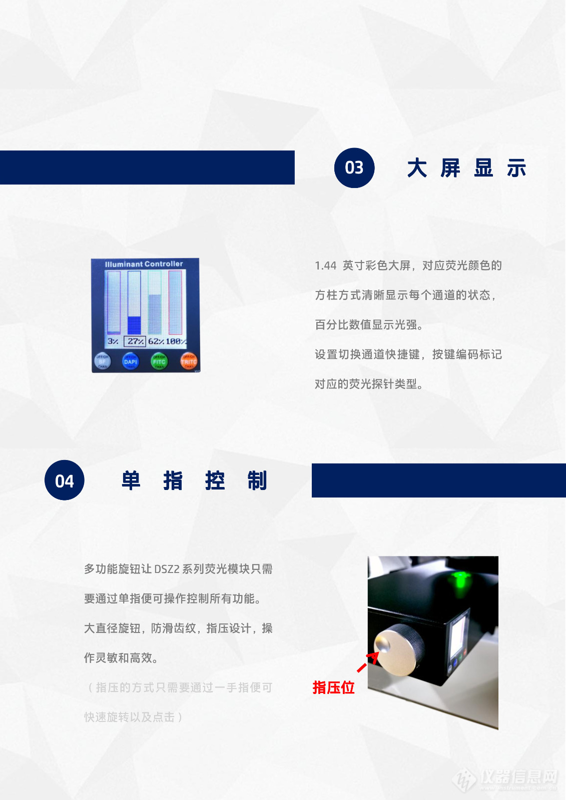 UOP澳浦DSZ2000倒置显微镜LED荧光模块光源附件DSZ2-UVBGY-E_flyer v24.6.30-5.jpg
